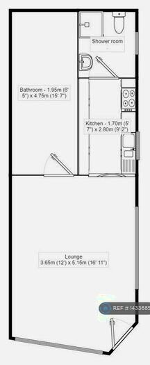 1 Bedroom Flat To Rent In Factory Road, Hinckley, LE10