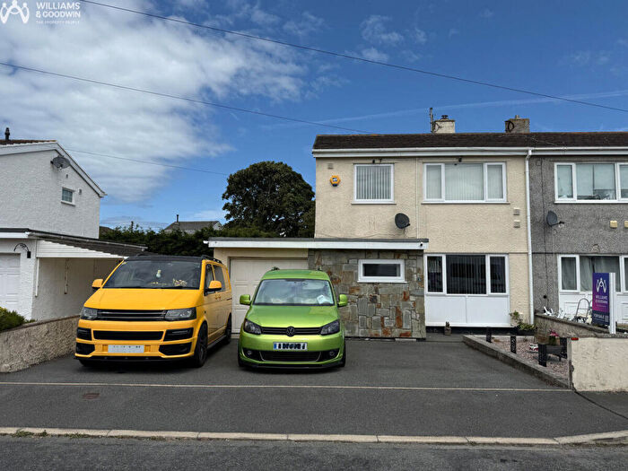 3 Bedroom Semi-Detached House For Sale In Tynrhos Estate, Caergeiliog, Anglesey, LL65