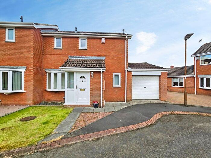 2 Bedroom Semi-Detached House For Sale In Leander Court, Choppington, NE62