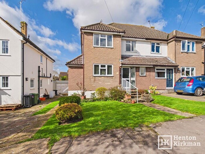 3 Bedroom Semi-Detached House For Sale In Raven Crescent, Billericay, Essex, CM12