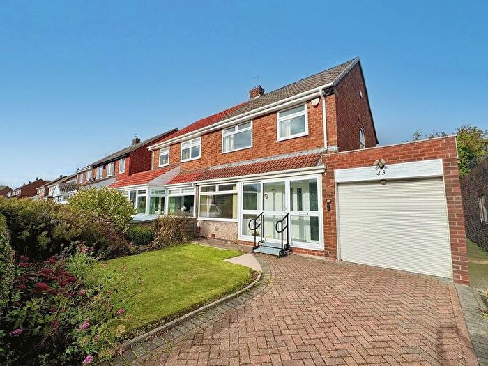 3 Bedroom Semi-Detached House For Sale In Allendale Crescent, Shiremoor, NE27