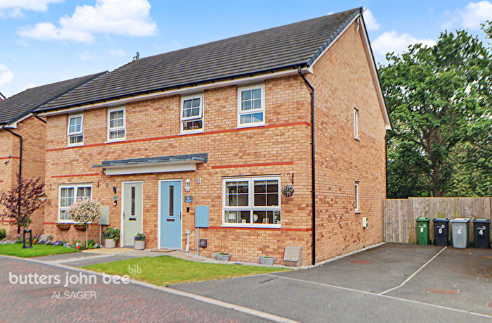3 Bedroom Semi Detached House For Sale In Emberton Road, Alsager, ST7