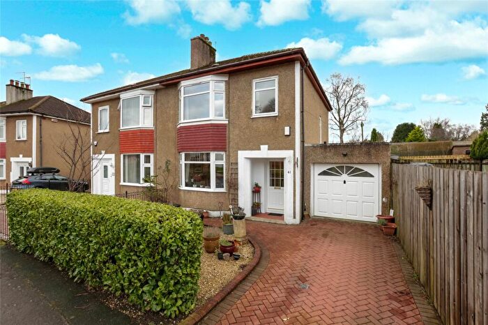 3 Bedroom Semi Detached House For Sale In Hillfoot Drive, Bearsden, Glasgow, East Dunbartonshire, G61