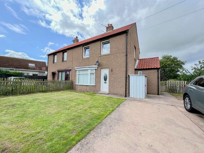 2 Bedroom Semi-Detached House For Sale In The Croft, Horncliffe, Berwick-Upon-Tweed, TD15
