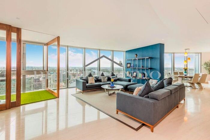 3 Bedroom Flat To Rent In The Tower, One St George Wharf, Vauxhall, SW8