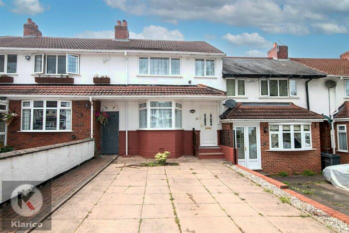 3 Bedroom Terraced House To Rent In Riley Road, Birmingham, B14