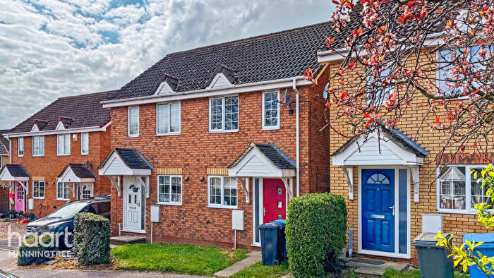 2 Bedroom Semi-Detached House For Sale In Truswell Terrace, Brantham, Manningtree, Essex, CO11