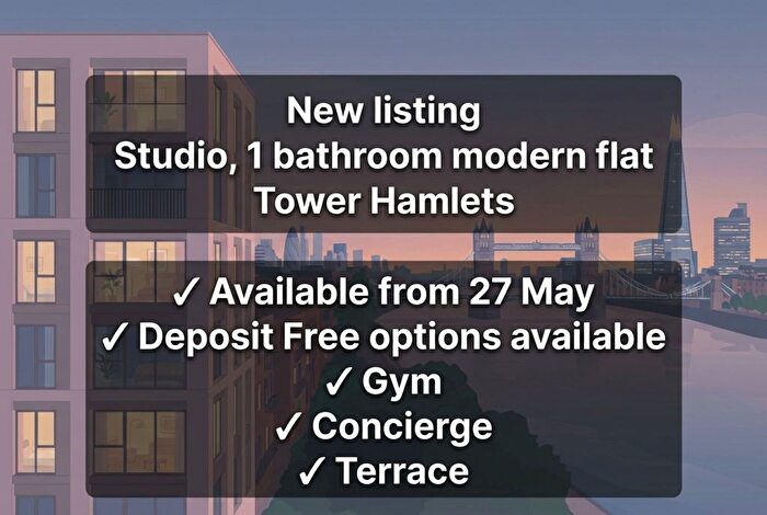 Studio To Rent In Harbour Way, London, E14