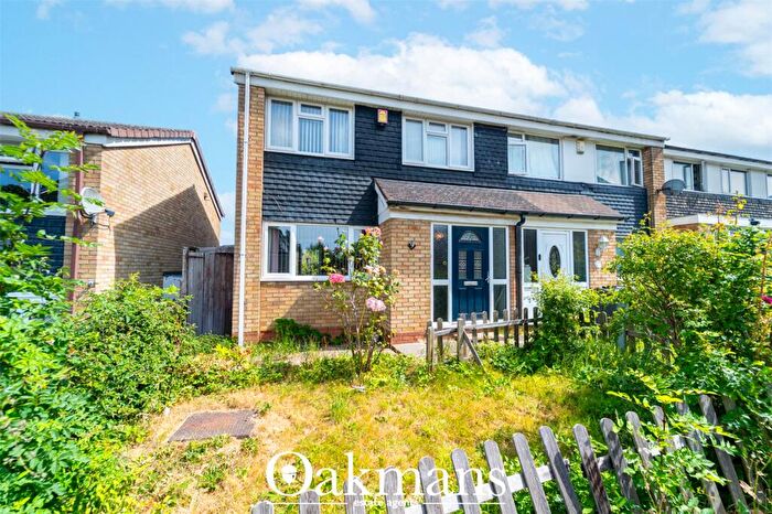 3 Bedroom End Of Terrace House For Sale In Burley Way, Birmingham, West Midlands, B38
