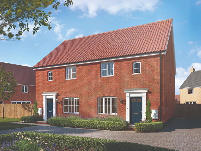 3 Bedroom Semi-Detached House For Sale In Plot - The Goshawk, Oak Grove, Eyke, Nr Woodbridge, Suffolk, IP12