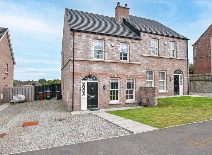 3 Bedroom Semi-Detached House For Sale In Glen Corr Drive, Newtownabbey, BT36