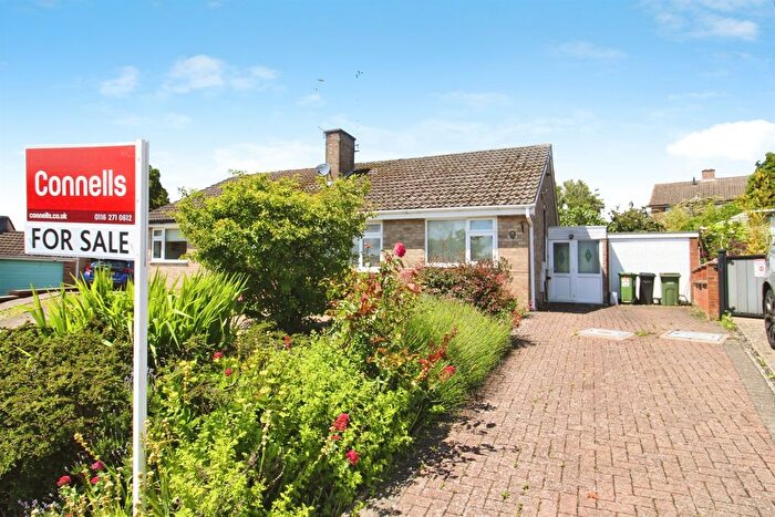 2 Bedroom Semi-Detached Bungalow For Sale In Dart Close, Oadby, Leicester, LE2