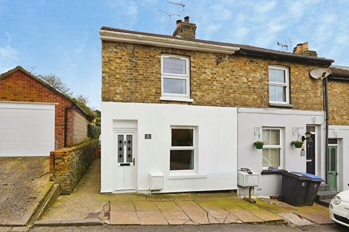 2 Bedroom Terraced House For Sale In Church Hill, Temple Ewell, Dover, Kent, CT16