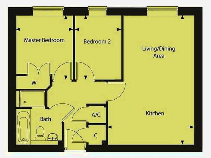 2 Bedroom Apartment To Rent In Bertram Way, NR1