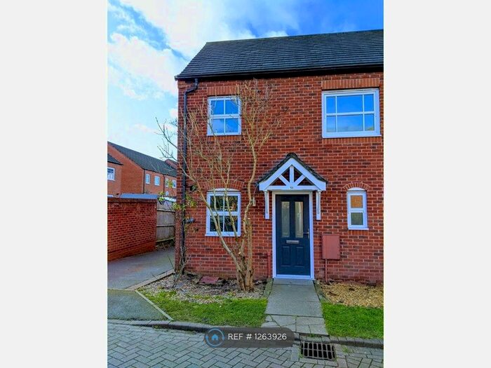 1 Bedroom End Of Terrace House To Rent In Sandfield Meadow, Lichfield WS13