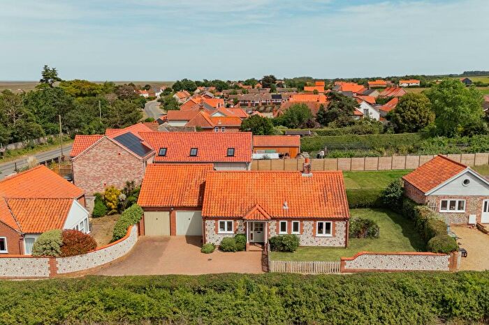 3 Bedroom Detached House For Sale In Detached Brick And Flint Home In Brancaster Staithe, PE31