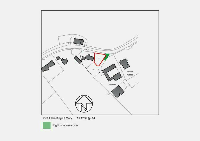 Plot For Sale In All Saints Road, Creeting St. Mary, Ipswich, IP6