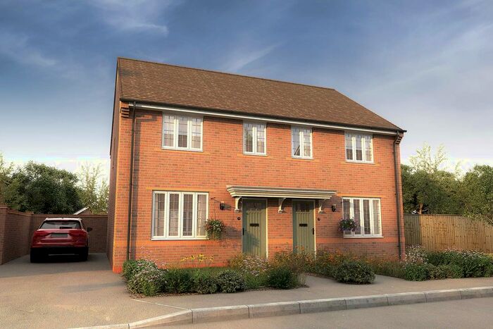 3 Bedroom Semi-Detached House For Sale In "The Dereham" At Crocus Drive, Elsenham, Bishop's Stortford, CM22