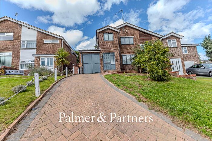 4 Bedroom Semi-Detached House For Sale In Malmesbury Close, Ipswich, Suffolk, IP2