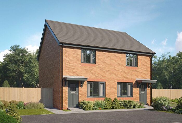 2 Bedroom End Of Terrace House For Sale In "The Lavender" At Ranshaw Drive, Stafford, ST17