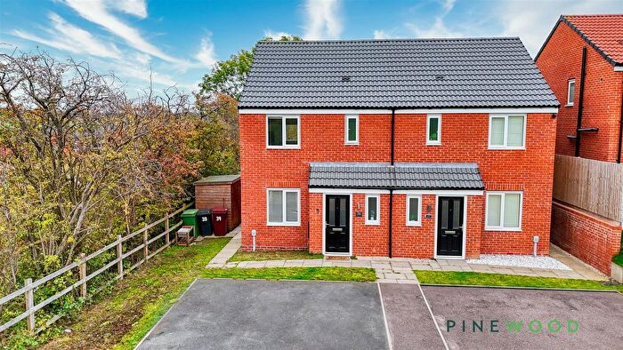 3 Bedroom Semi-detached House For Sale In Jasper Avenue, Hasland, Chesterfield, Derbyshire, S41