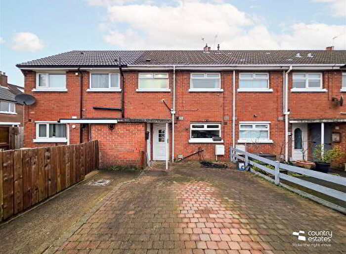 3 Bedroom Mid Terraced House For Sale In Harmin Crescent, Newtownabbey, BT36