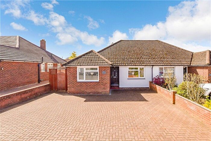 2 Bedroom Semi Detached Bungalow For Sale In Anglesey Avenue, Maidstone, Kent, ME15