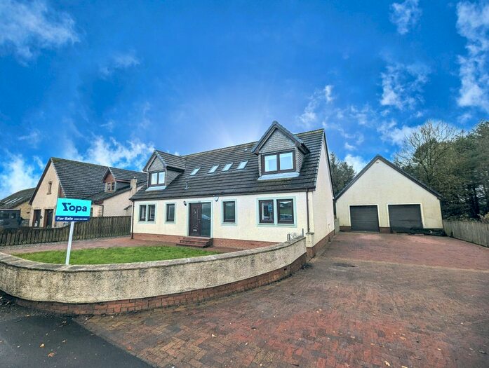 5 Bedroom Detached House For Sale In Glasgow Road, Chapelton, Strathaven, ML10