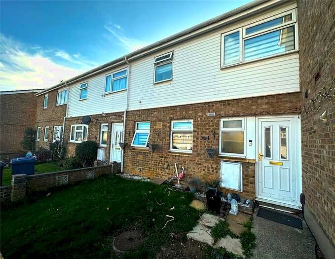 3 Bedroom Terraced House To Rent In Knights Close, Eaton Socon, St. Neots, Cambridgeshire, PE19