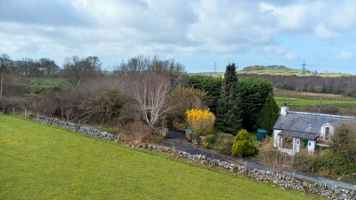 2 Bedroom Semi-Detached House For Sale In Efail Castell, Pentir, Bangor, Gwynedd, LL57