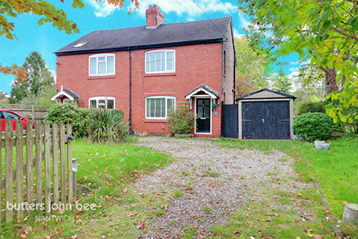 2 Bedroom Semi-Detached House For Sale In Nantwich Road, Nantwich, CW5