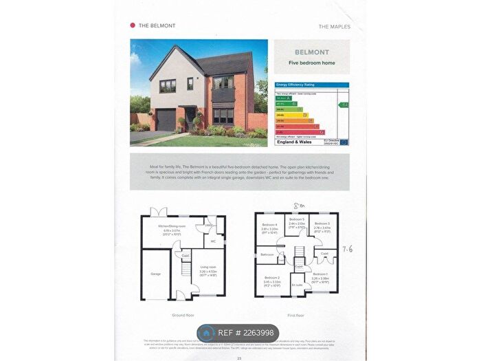 5 Bedroom Detached House To Rent In Primrose Lane, Newcastle Upon Tyne, NE13