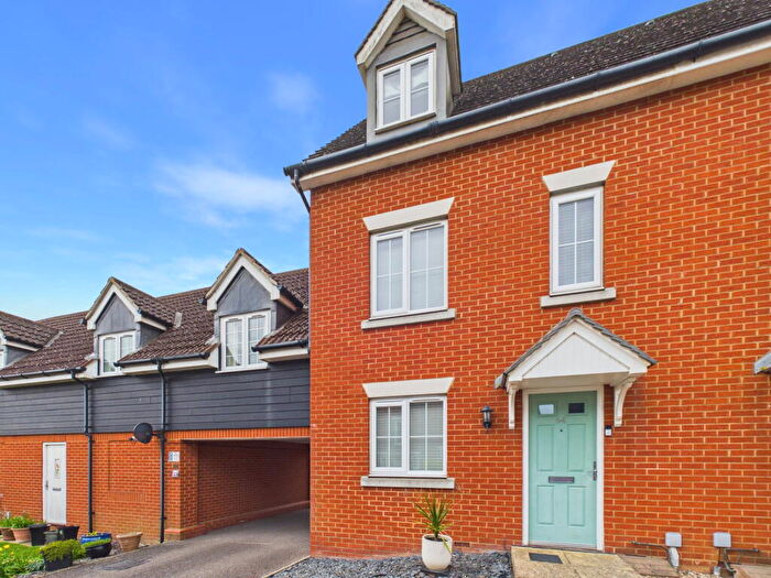 3 Bedroom Town House For Sale In Phoenix Way, Stowmarket, IP14