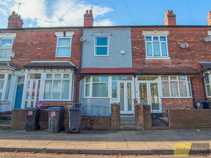 3 Bedroom Terraced House To Rent In Cornwall Road, Handsworth Wood, B20
