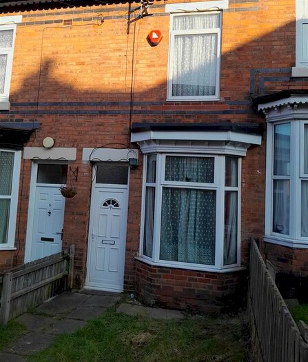 2 Bedroom Terraced House To Rent In Crompton Avenue, Crompton Road, Handsworth, Birmingham, B20