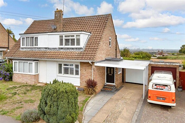 3 Bedroom Semi Detached House For Sale In Fairview Drive, Higham, Kent, ME3