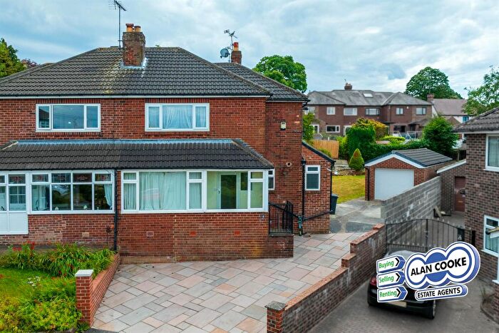 3 Bedroom Semi Detached House For Sale In Hawks Nest Rise, Alwoodley, Leeds, LS17