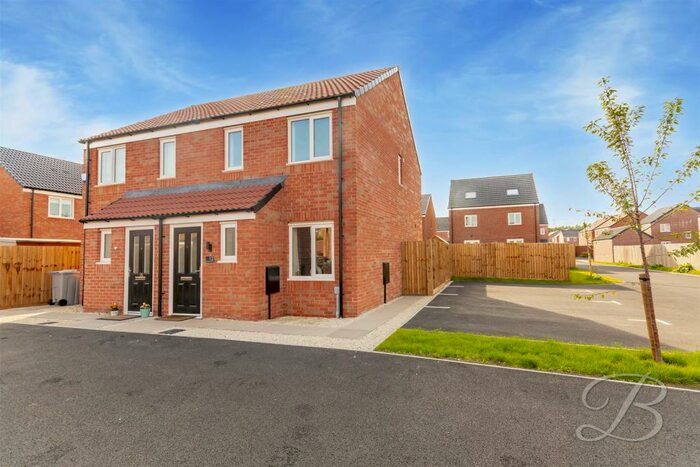 2 Bedroom Semi-Detached House To Rent In Peregrine Gardens, Clipstone Village, Mansfield, NG21