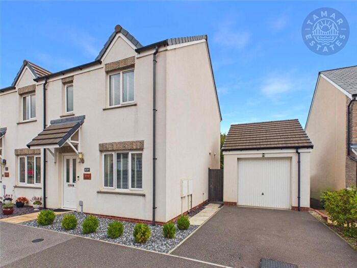 3 Bedroom Semi Detached House For Sale In Dorado Lane, Liskeard, Cornwall, PL14