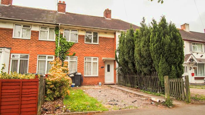 3 Bedroom Terraced House To Rent In Dunslade Road, Erdington, Birmingham, B23