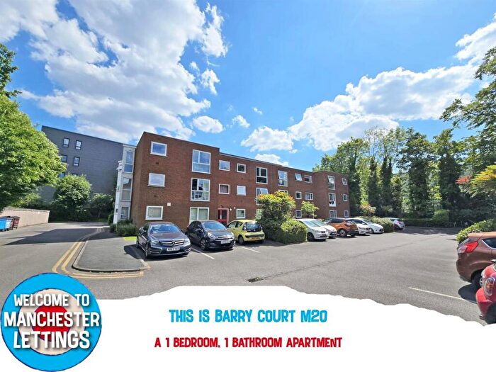 1 Bedroom Flat To Rent In Barry Court, Palatine Road Manchester, M20
