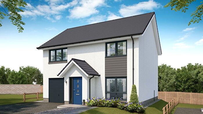 3 Bedroom Detached House For Sale In "Affric" At Fairview Heights, Waverley Road, Off Earl's Gate, Slackbuie, Inverness, IV2