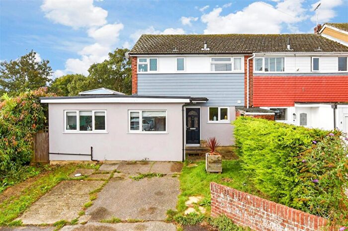 3 Bedroom End Of Terrace House For Sale In St. Mildred's Court, Walmer, Deal, Kent, CT14