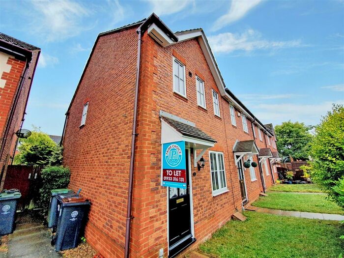 2 Bedroom Terraced House To Rent In Jasmine Gardens, Rushden, Northants NN10