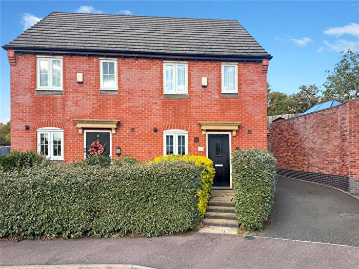 2 Bedroom Semi Detached House For Sale In David Hobbs Rise, Market Harborough, Leicestershire, LE16