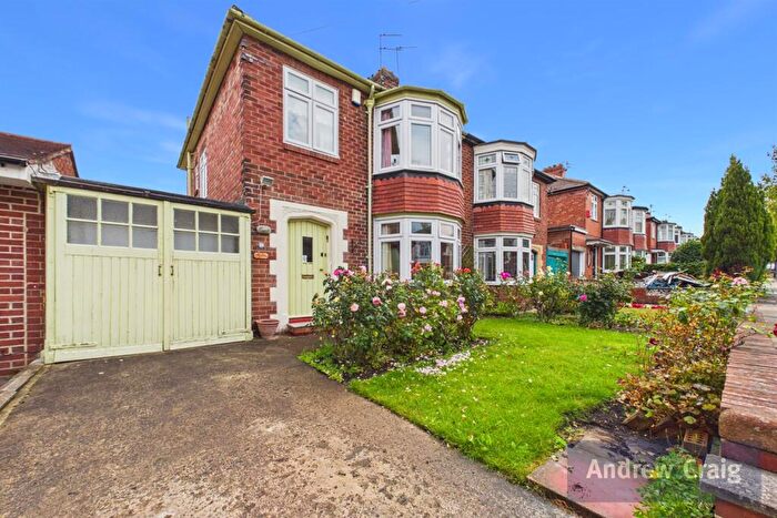 3 Bedroom Semi-Detached House For Sale In Kensington Avenue, Gosforth, NE3