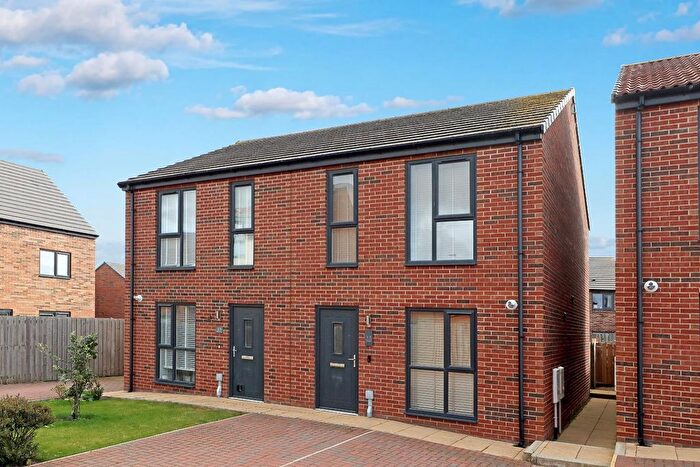 2 Bedroom Semi-Detached House For Sale In Willow Way, Saxon Vale, Ellington, Morpeth, NE61