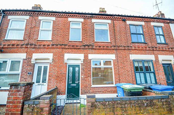 2 Bedroom Terraced House To Rent In Heath Road, , Norwich, NR3