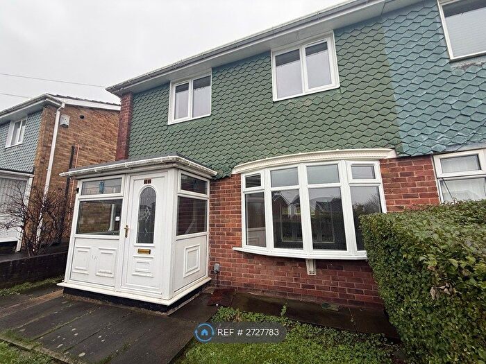 2 Bedroom Semi Detached House To Rent In Thursby Gardens, Gateshead, NE9