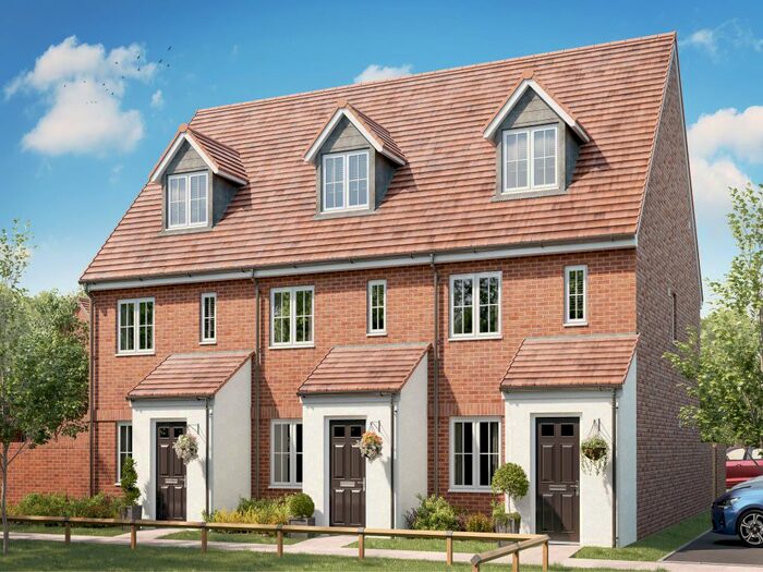3 Bedroom Terraced House For Sale In "The Saunton" At Dumbrell Drive, Kent, Paddock Wood, TN12